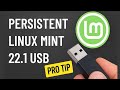 Create a Persistent Linux Mint 22.1 USB (Step-by-Step Guide)