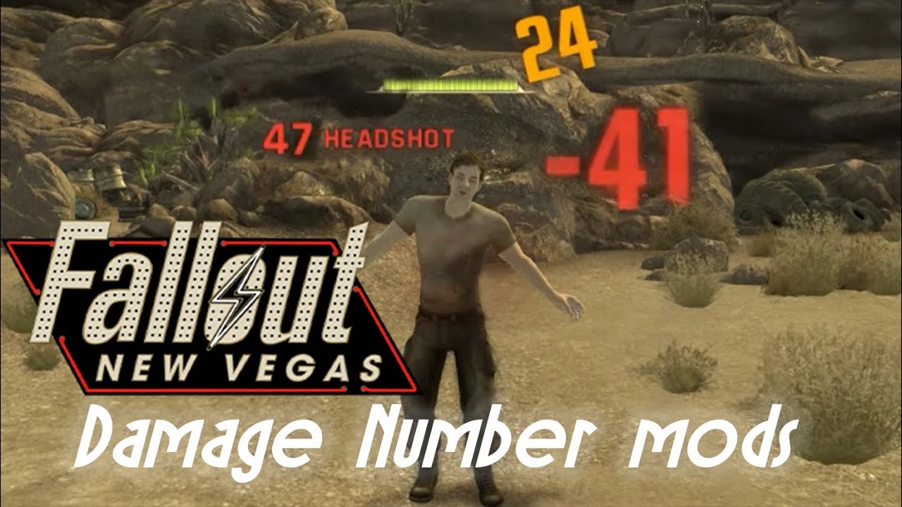 Fallout New Vegas and Damage Number Mods... - YouTube
