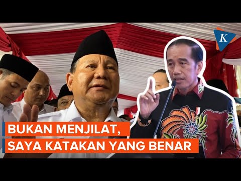 Saat Prabowo Puji Jokowi dalam Pidatonya di HUT Gerindra