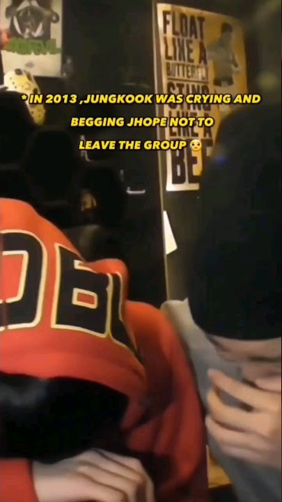 When Jungkook 😥 Cried & Begged Jhope Not To  Leave BTS..!!!