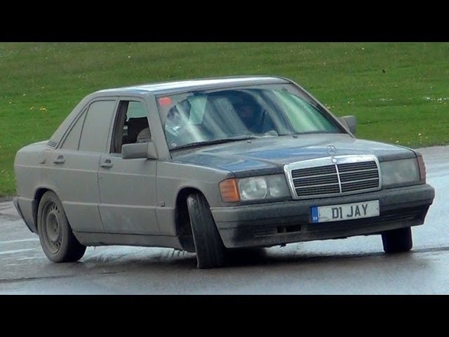 Mercedes 190E Drift! - YouTube