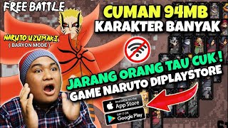 Naruto Senki Di Playstore ! Review Nine Tails Legend Hanya 90MB Android All Characters Offline screenshot 1