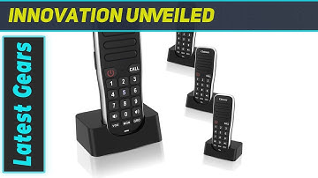 Advanced Rechargeable Wireless Intercom System for Home - 5280 Feet Range!