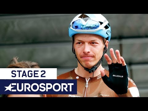 BinckBank Tour 2019 | Stage 2 Highlights | Cycling | Eurosport