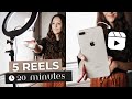 5 Easy & Quick Instagram Reels Ideas for Your Business (Try These for your Next Reel)