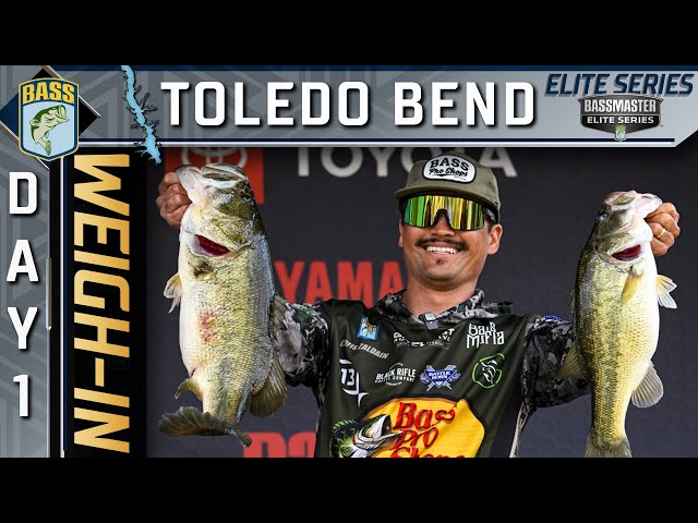 ELITE: Day 1 weigh-in at Toledo Bend 