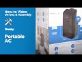 Danby How-To: Un-boxing and Assembling Dual-Hose Portable AC - DPA120B9IBDB