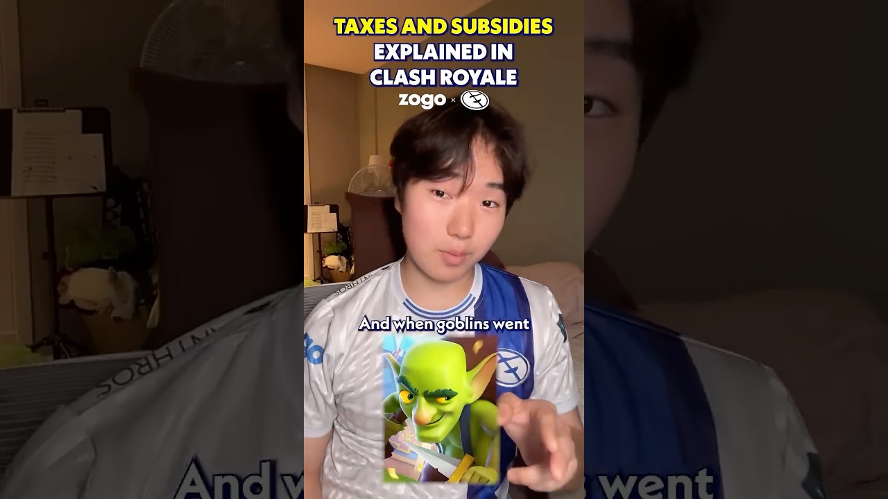 TAXES AND SUBSIDIES EXPLAINED IN CLASH ROYALE. #clashroyale #business #economics #viral #investment