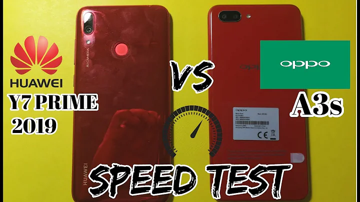 Huawei Y7 Prime 2019 vs Oppo A3s Speed Test !!