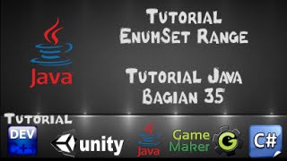Information Tutorial Java dengan Netbeans - 35 Tutorial EnumSet Range pada Java Guide