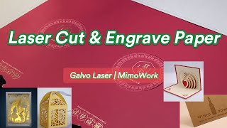 How to Laser Cut & Engrave Paper | Galvo Laser Engraver | MimoWork Laser