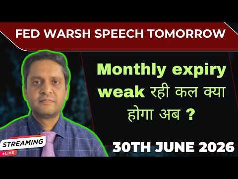 Thumbnail for market analysis for 1st july 2026|Nifty|Sensex|Fed chair speech|Global news|US markets economic data by Macroeconomics