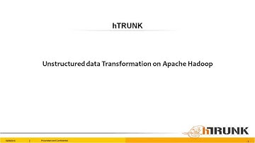 Unstructured data processing with Apache Hadoop and Apache Spark