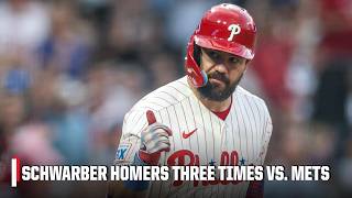 Kyle Schwarber hits 3 homers vs. Mets, including 2 in the same inning | ESPN MLB