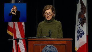 Iowa Gov. Kim Reynolds Press Conference | December 1, 2020, 11 a.m.