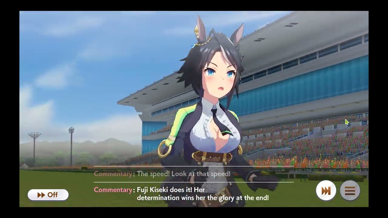新品theater back S「FUJIMUSUME - 駆け引き- 」 Fuji Kiseki (Part 3) / G1 Mile Championship - Umamusume: Pretty