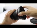 Emolux 77mmワイドアングルメタルレンズフード、Canon17-40mmレンズ付き