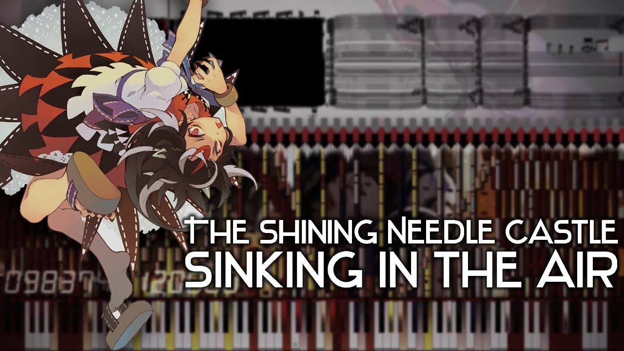 Touhou 14 ~ The Shining Needle Castle Sinking in the Air w/ 120,000 Notes | by OMBS (Black MIDI)