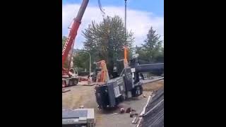 #crane accident due to poor lifting analysis. Profile