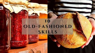 Old Fashioned Homemaking Skills