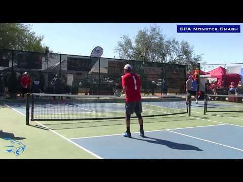 Farias / Ditzik vs Trefry / Gingrich at Surprise Pickleball Monster Smash 2019