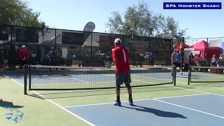 Farias / Ditzik vs Trefry / Gingrich at Surprise Pickleball Monster Smash 2019
