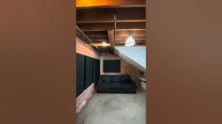 Bass Trap Install Complete With Eight 2’ x 4’ Bass Traps And A C