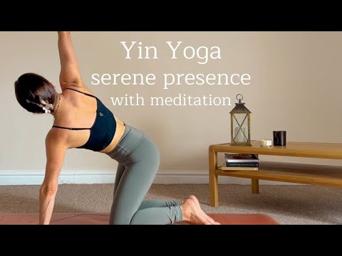 25min Yin Yoga for Serene Presence + Meditation