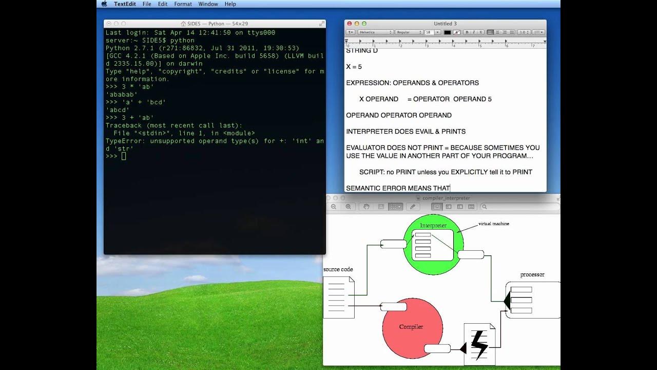 COMPUTER CODE - 1 - Basic Variables & Types - YouTube
