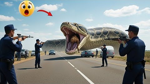 Giant Python vs. Camel: The Most Insane Rescue!