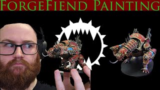 Forgefiend Unboxing And Painting - Warhammer 40K