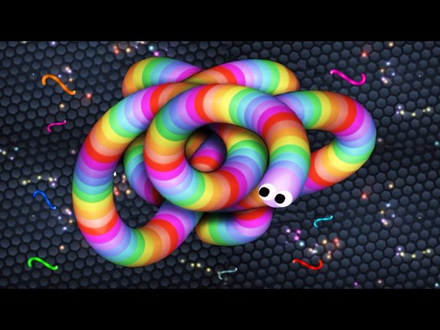 Slither.io - COBRA NO TOP3 de PRIMEIRA! (SLITHERIO) 