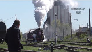 Прибытие ретро-поезда "Воинский эшелон" в г.Петровск 2024