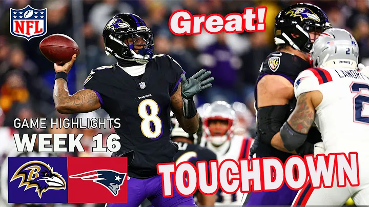 Baltimore Ravens vs New England Patriots Full Highlights WEEK 16 | NFL Season 2025