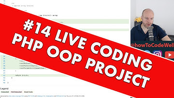 Live PHP Coding Stream #14 Creating OOP course for FreeCodeCamp - XDebug Unit Test Code Coverage
