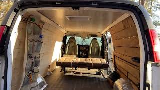 GMC Savana Camper Van Build 1.0 Gmc Savana Van Build