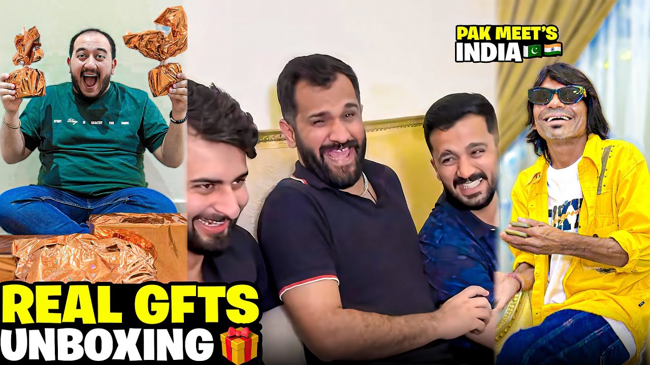 Finally Fake to Real Birthday Gifts For Shazi🎉indian Super star at our Home😱