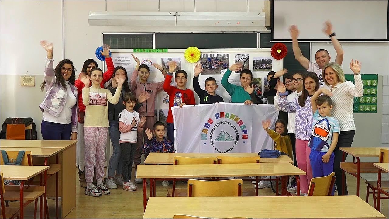 Planinarenje u osnovnoj školi u Starim Banovcima