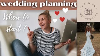 WEDDING PLANNING Where To Start UK: FIRST Things to do When Planning a Wedding | EASY WEDDING PLAN!