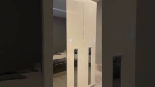 Modern Bed // bed set // cupboard