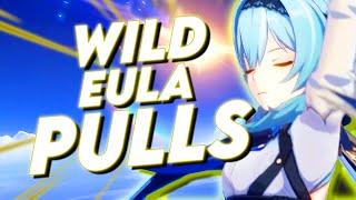 I STOLE ALL THE EULAS Unbelievable LUCK  | Genshin Impact Eula Pulls