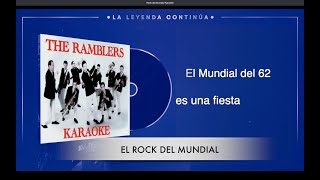 KARAOKE The Ramblers: El Rock del Mundial Resimi