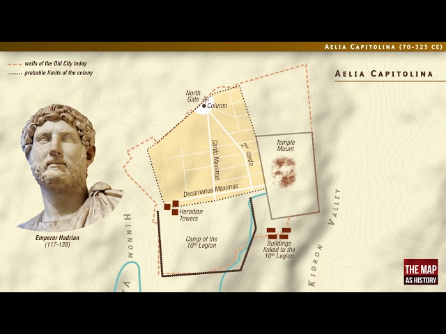 History of Jerusalem - Roman Jerusalem | Aelia Capitolina class=