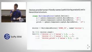 Experiments as Iterators asyncio in Science | SciPy 2016 | Daniel Allan and Thomas Caswell, et al