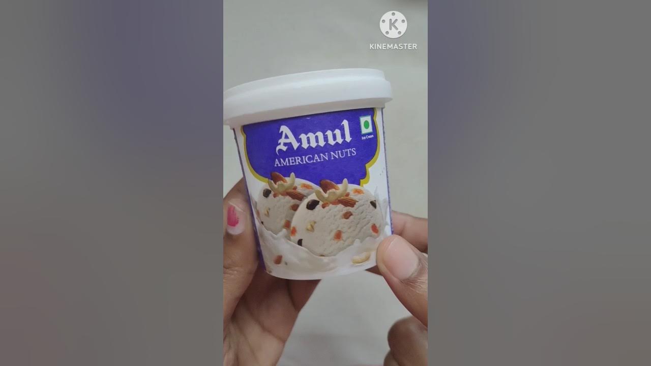Amul American Nuts ice cream😋 YouTube