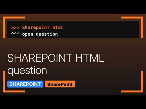 Sharepoint: Custom HTML and CSS in sharepoint (6 Solutions!!)