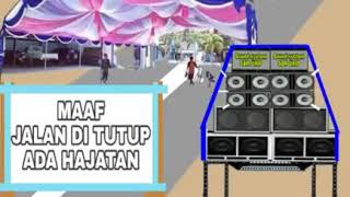 Stori wa jalan ditutup ada hajatan