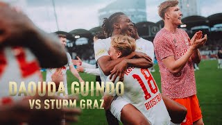 Daouda Guindo vs Sturm Graz | Highlights, Passes, Skills | Red Bull Salzburg