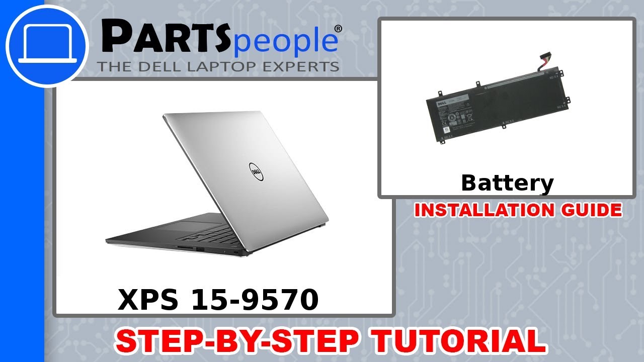 Dell XPS 159570 (P56F002) Battery HowTo Video Tutorial YouTube