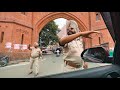 Amritsar se nikalte hi Police ne rok liya or aage nahi jane diya 🙄